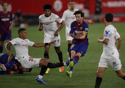 Sevilla x Barcelona - Liga Santander 2019/20 - CampeonatoJornada 30