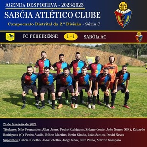 FC Pereirense 1-1 Sabóia AC