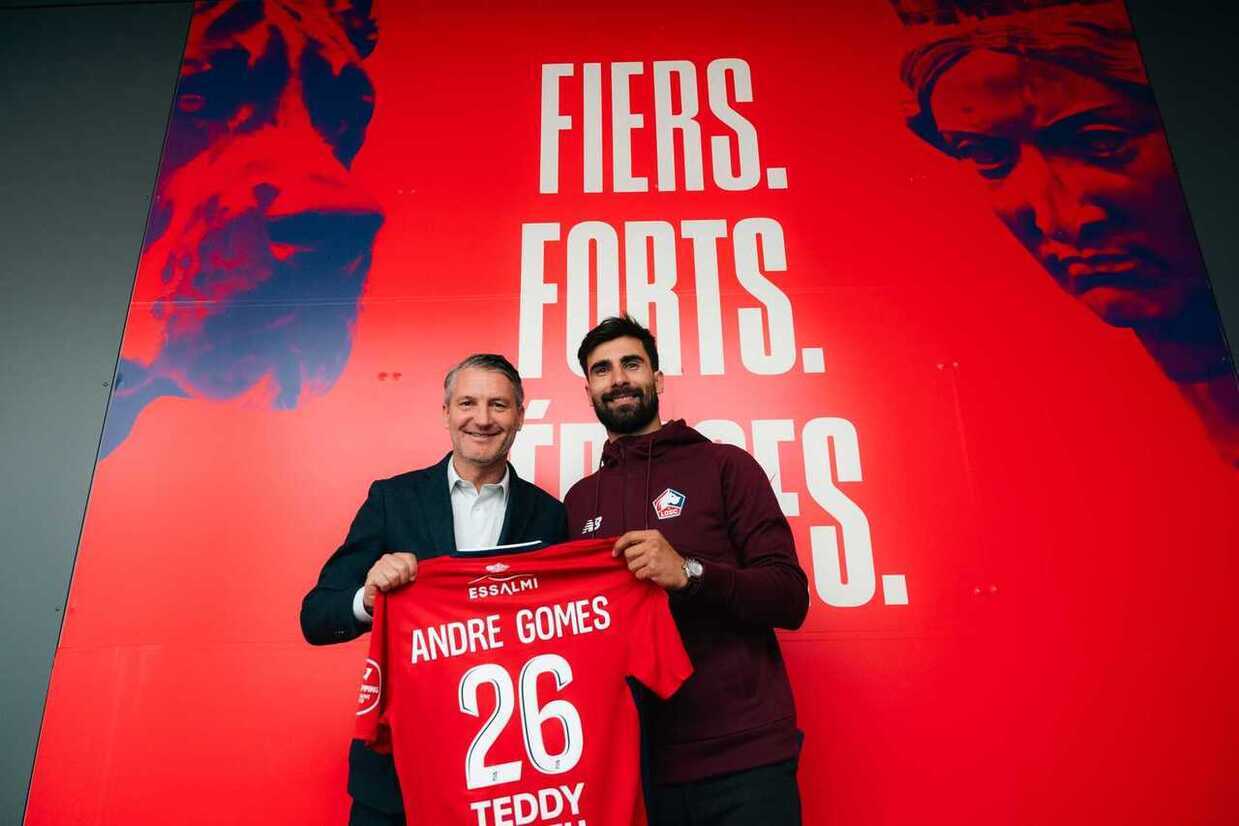 OFICIAL | André Gomes está de regresso ao Lille