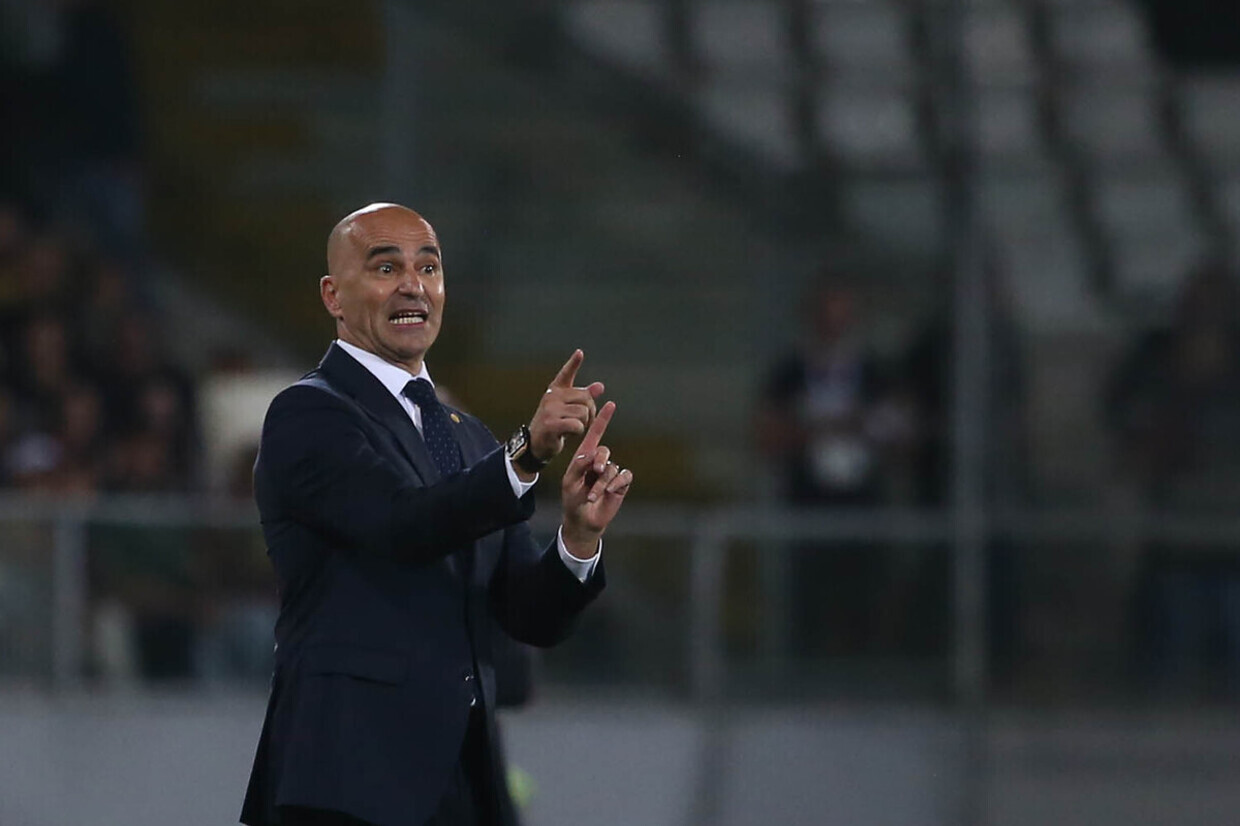 Roberto Martínez com duas baixas no treino antes da Eslovénia