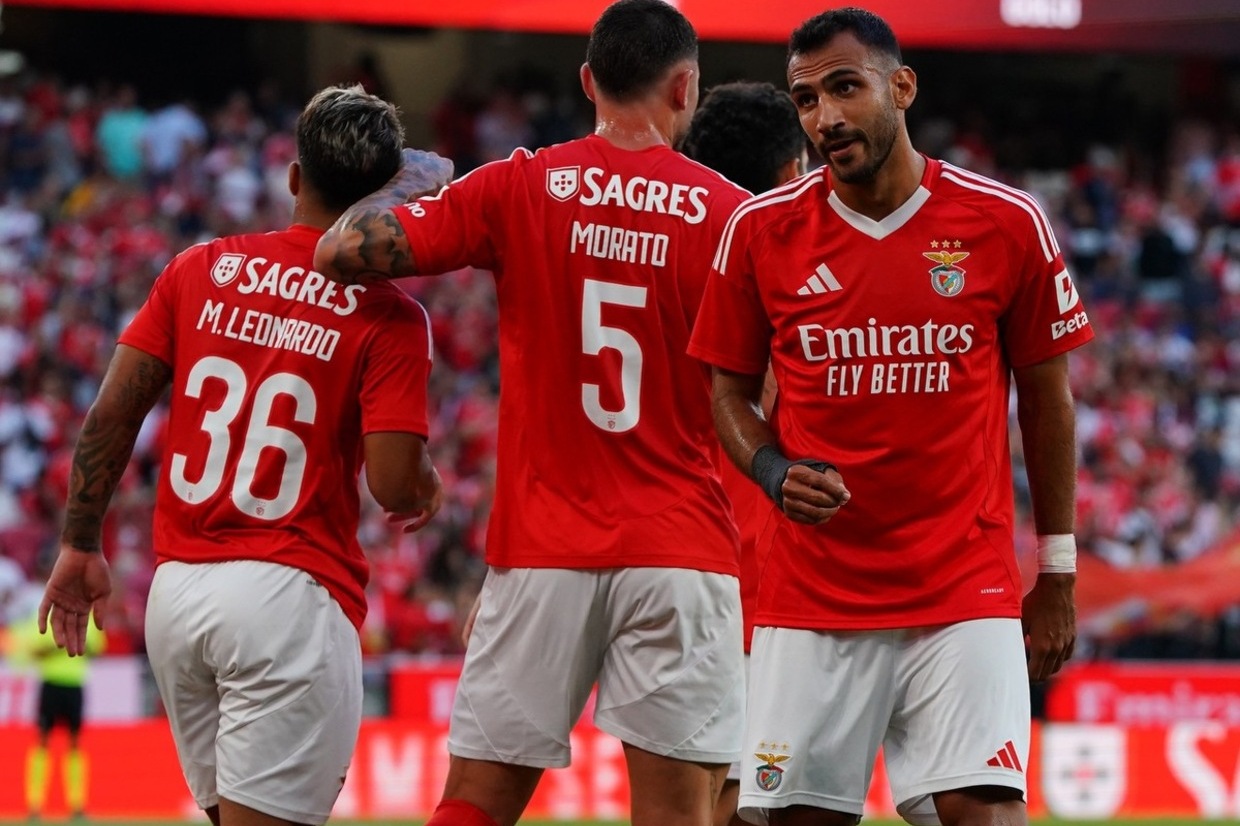 Três novidades e uma troca: o plantel e a numeração do Benfica para 2024/25