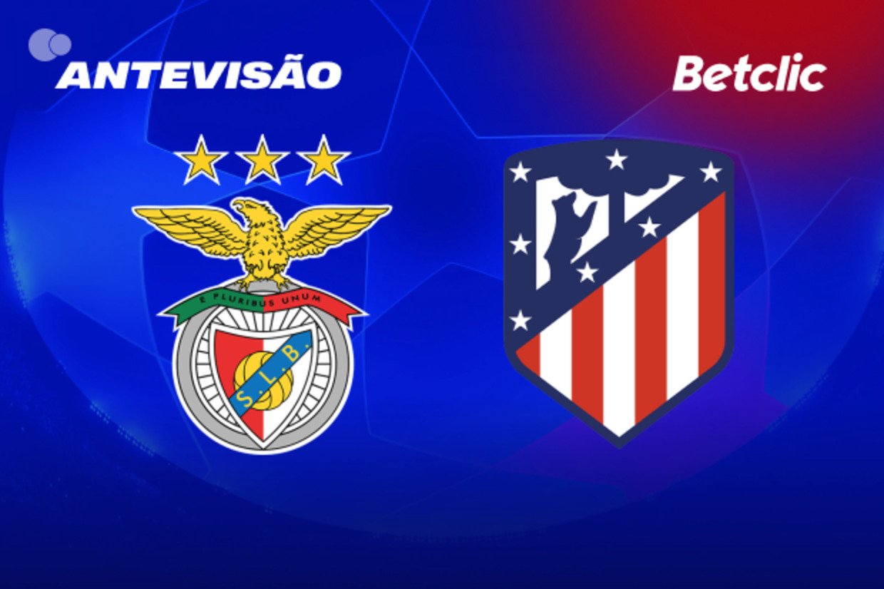 Benfica x Atlético de Madrid: antevisão, ausências e onzes prováveis