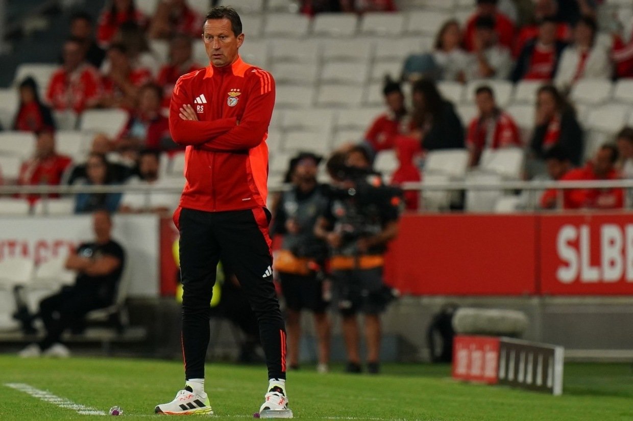 Roger Schmidt: «Era importante reagir depois da derrota na primeira jornada»