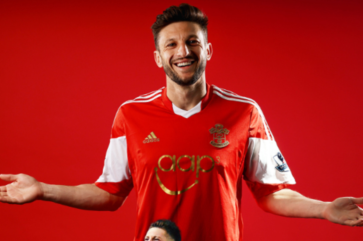 Dez anos depois, Adam Lallana regressa ao Southampton