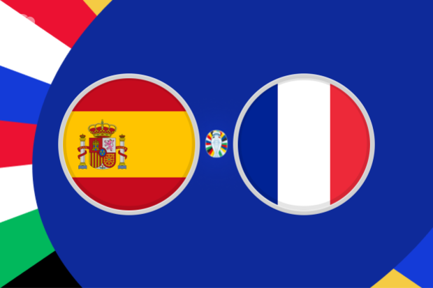 Espanha 0-1 França ao minuto