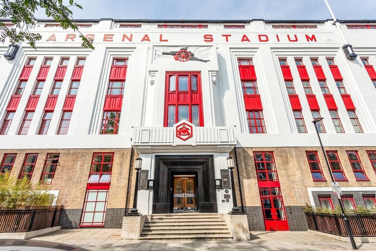 Highbury, a mítica casa do Arsenal é hoje... um lote de apartamentos inspirado nos gunners