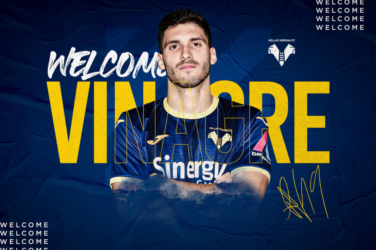 Rúben Vinagre novamente emprestado: lateral é reforço do Hellas Verona