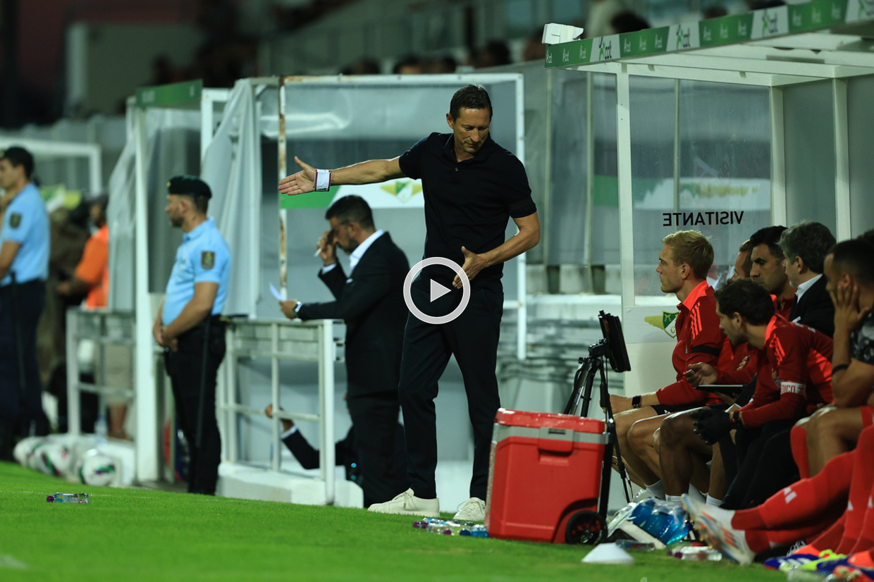 Roger Schmidt e o empate «desapontante»: «Ficamos felizes com o golo no final...»