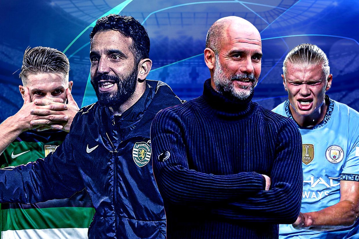 Sporting-Man. City, o trailer de uma rivalidade futura: eis Rúben Amorim vs Pep Guardiola