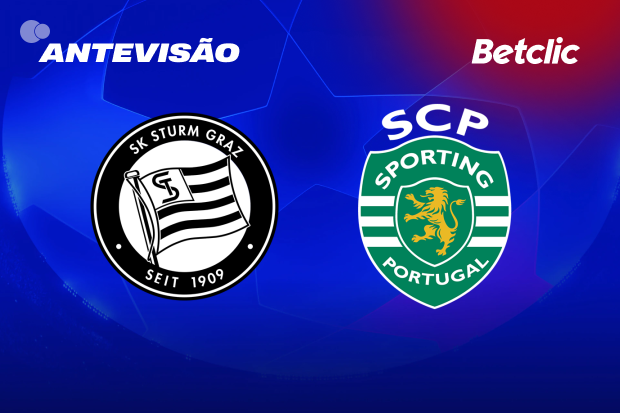 ANTEVISÃO | Sturm Graz x Sporting: antevisão, ausências e onzes prováveis