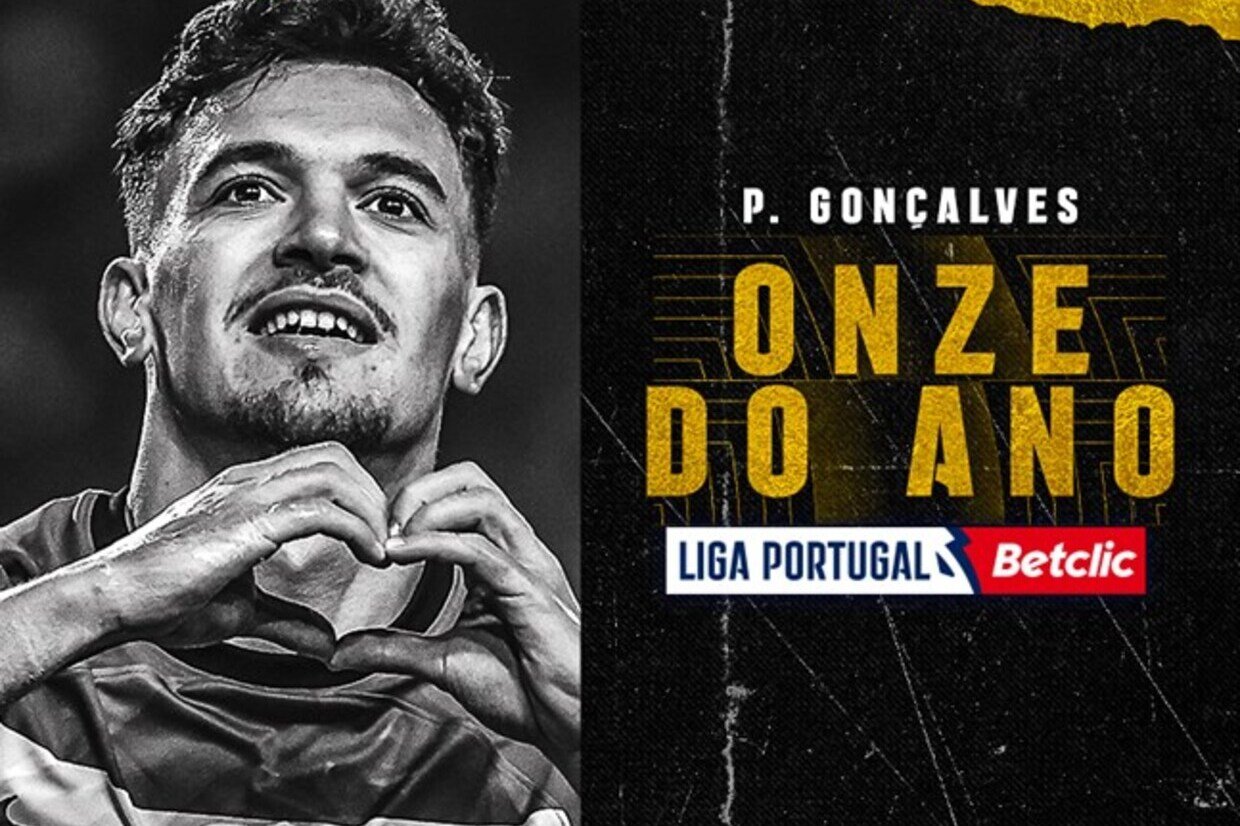 Pedro Gonçalves integra melhor equipa da Liga Portugal Betclic