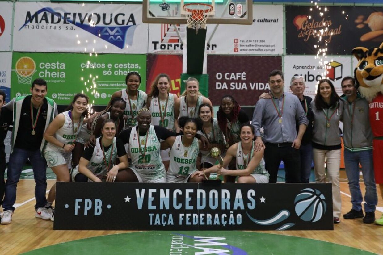 BASQUETEBOL| GDESSA vence Benfica e conquista segunda Taça Federação da sua história