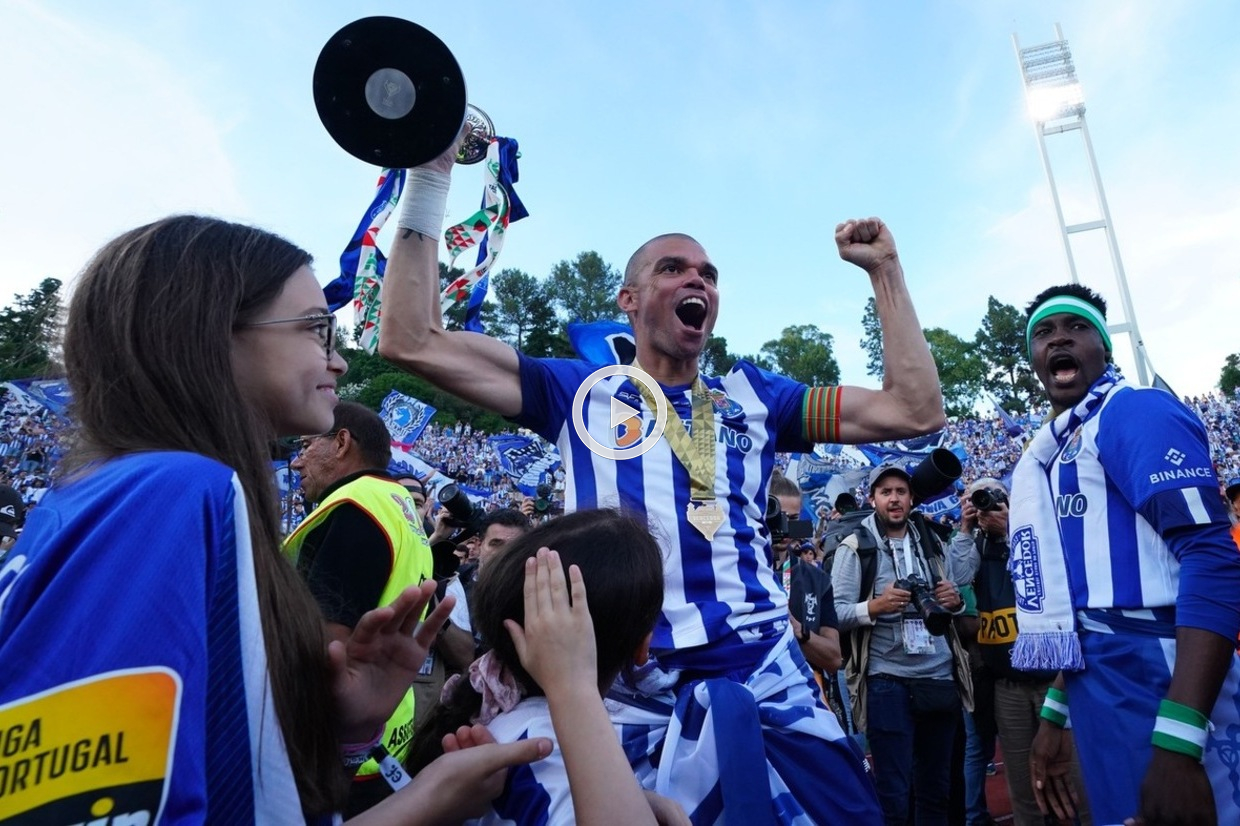 Mais de oito anos de ligação: FC Porto despede-se de Pepe