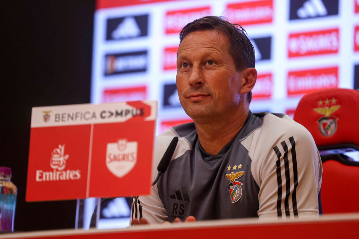 Roger Schmidt lança dérbi: «Temos que mostrar que queremos jogar ofensivamente e marcar»