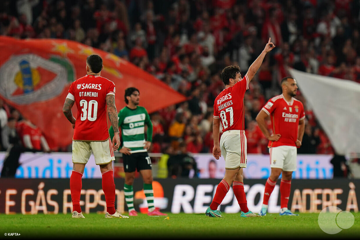 Benfica x Sporting: onde vai passar o jogo do Benfica hoje - 12/11